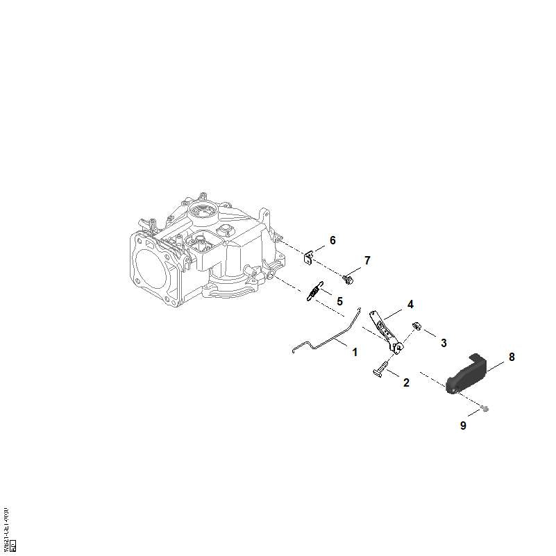 STIHL 00070287200 - STIHL Equerre de fixation (OEM 0007-028-7200)