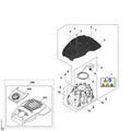 STIHL Recouvrement (OEM 0007-080-0400)