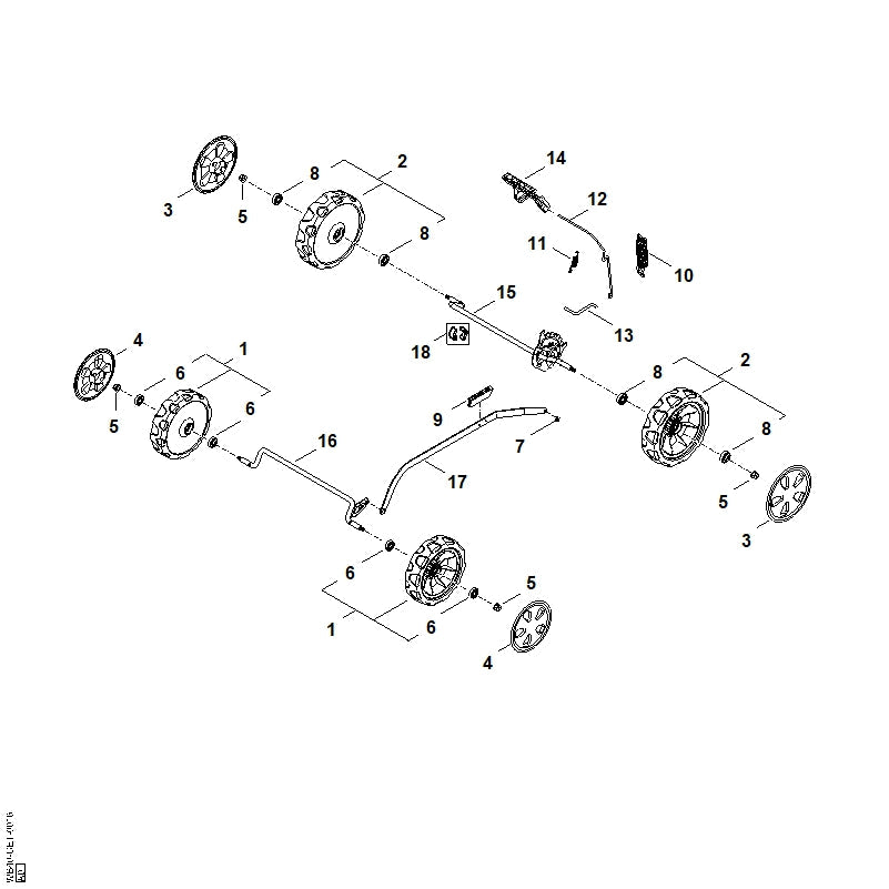 STIHL 00007000440 - Wheel
