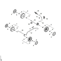 STIHL 00007000440 - Wheel
