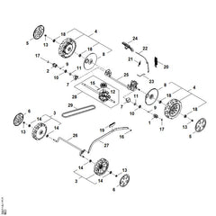 STIHL 00007000445 - Wheel