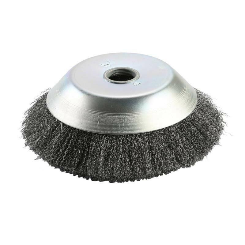 AgroTech Brosse désherbeuse à fils ondulés 20/25,4 mm