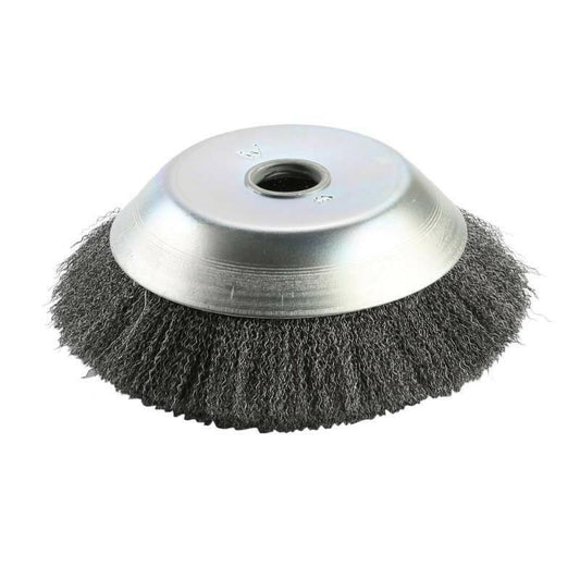 AgroTech Brosse désherbeuse à fils ondulés 20/25,4 mm