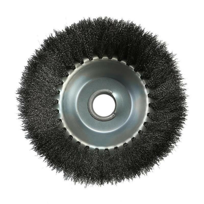 AgroTech Brosse désherbeuse à fils ondulés 20/25,4 mm