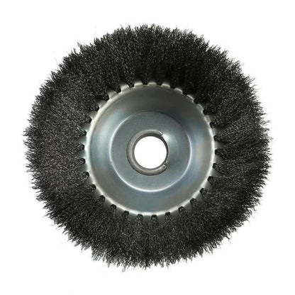 AgroTech Brosse désherbeuse à fils ondulés 20/25,4 mm