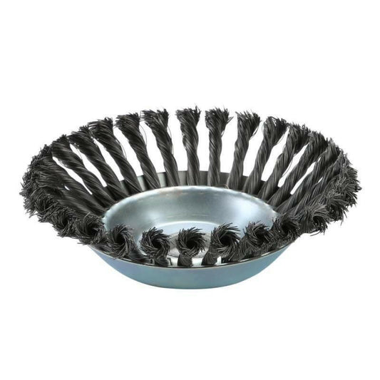 AgroTech Brosse désherbeuse en acier Ø20 cm - 20 / 25,4 mm