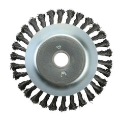 AgroTech Brosse désherbeuse en acier Ø20 cm - 20 / 25,4 mm