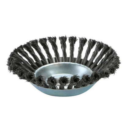 AgroTech Brosse désherbeuse en acier Ø20 cm - 20 / 25,4 mm