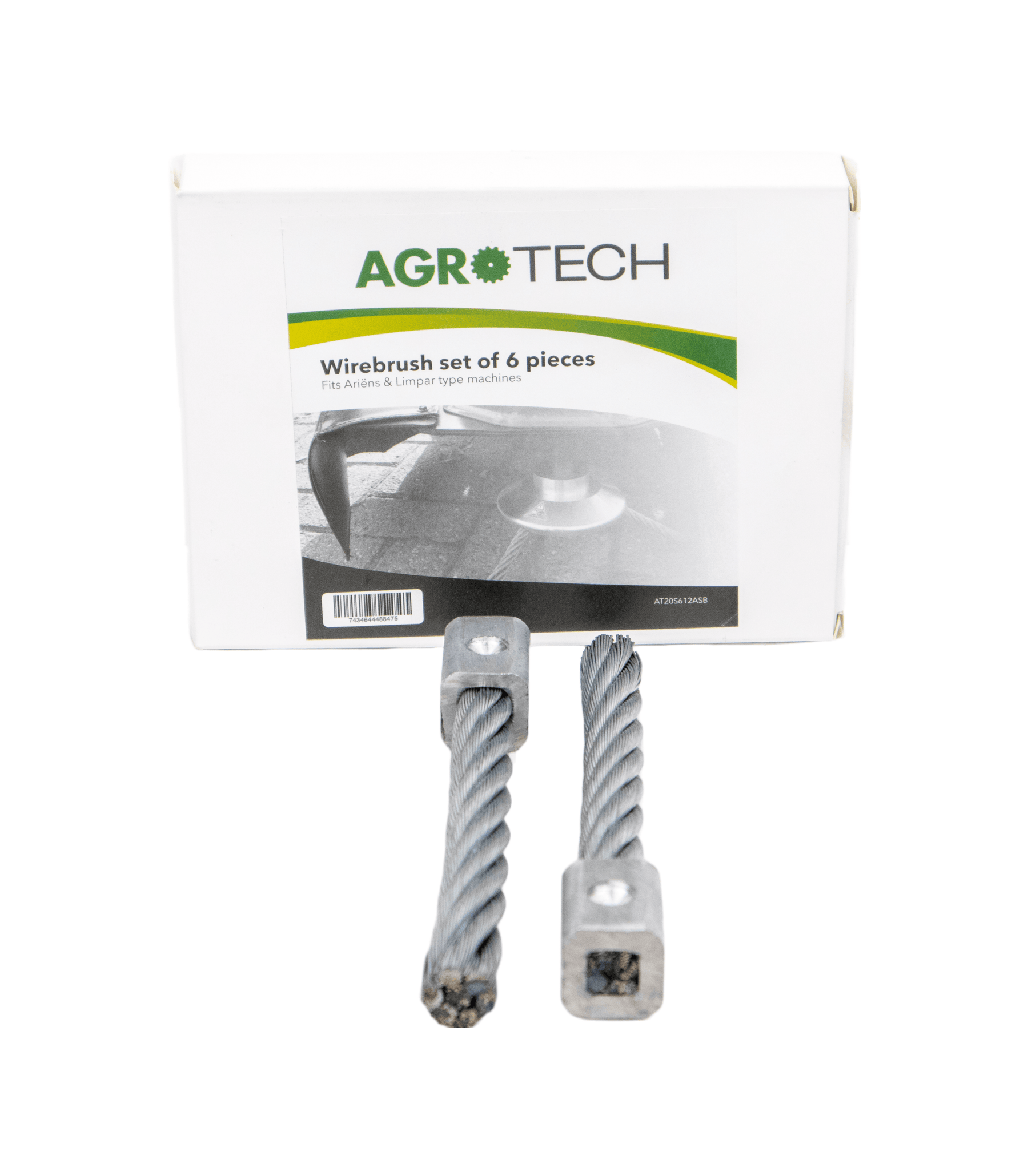 AgroTech Brosses désherbeuses pour Ariens & Limpar - Lot de 6