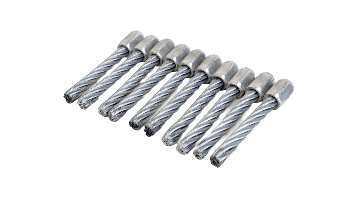 AgroTech Brosses de désherbage pour Tielbürger - Lot de 10