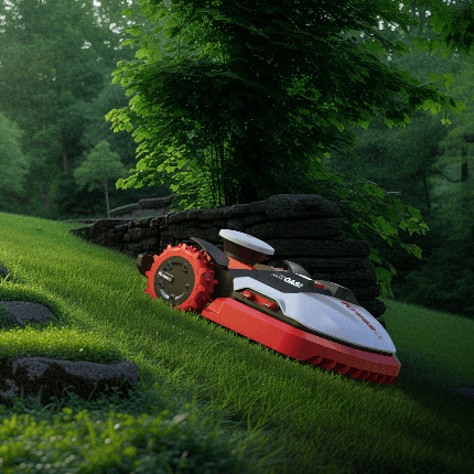 Kress KR230E Robot tondeuse RTKⁿ avec OAS - Sans fil - 8 000 m²