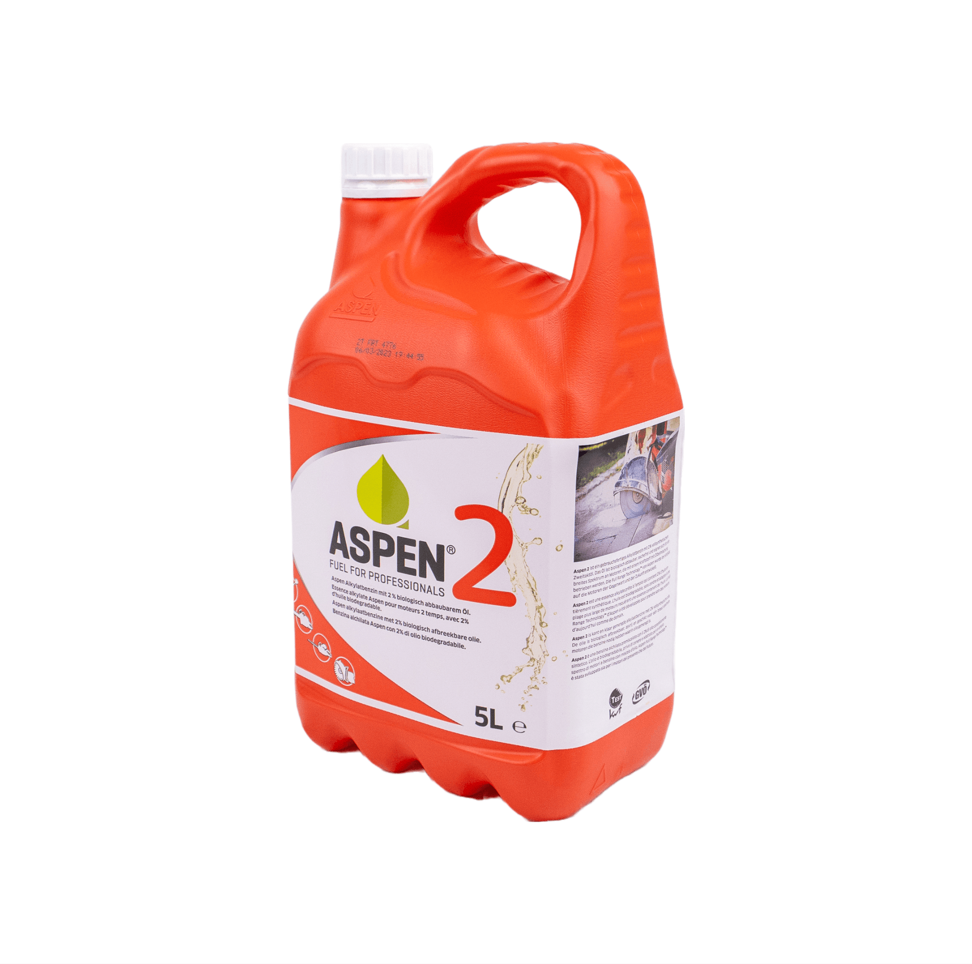 Aspen 2 Carburant 2-temps prémélangé - 5 litres