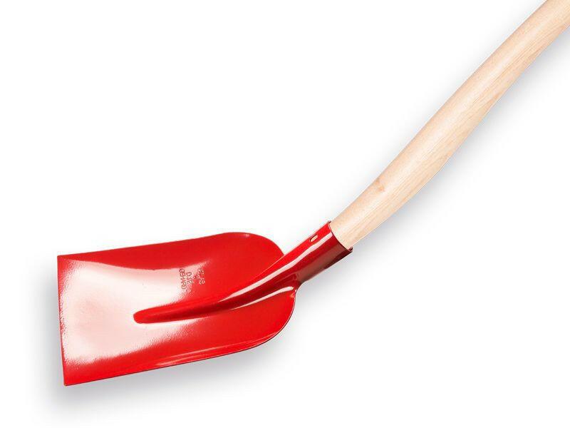 Pelle à béton Atlas laquée rouge et trempée - 110 cm