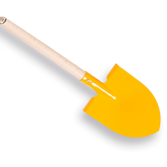 Atlas Pelle pour enfant pointue avec manche - Jaune