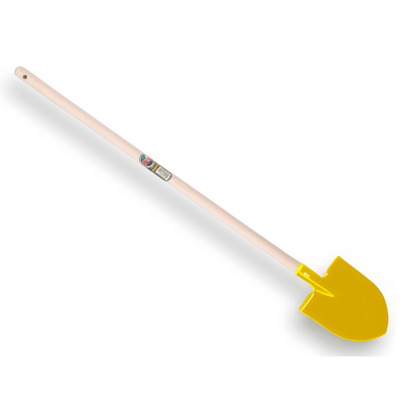 Atlas Pelle pour enfant pointue avec manche - Jaune