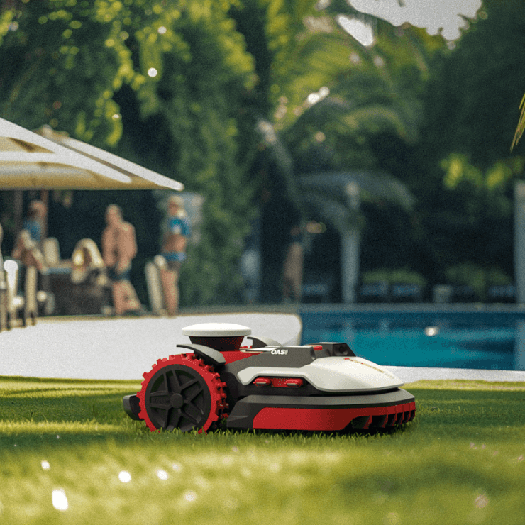 Kress KR230E Robot tondeuse RTKⁿ avec OAS - Sans fil - 8 000 m²