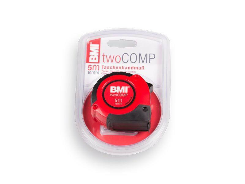 BMI Two Comp Mètre ruban 5 m