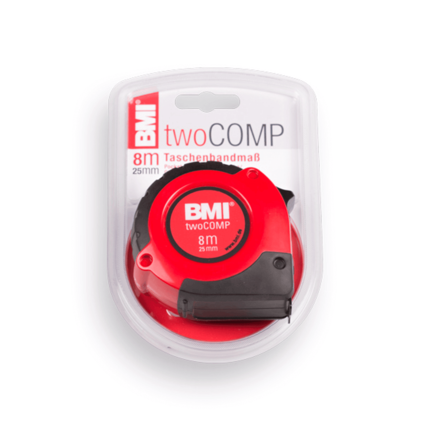 BMI Two Comp Mètre ruban 8 mètres