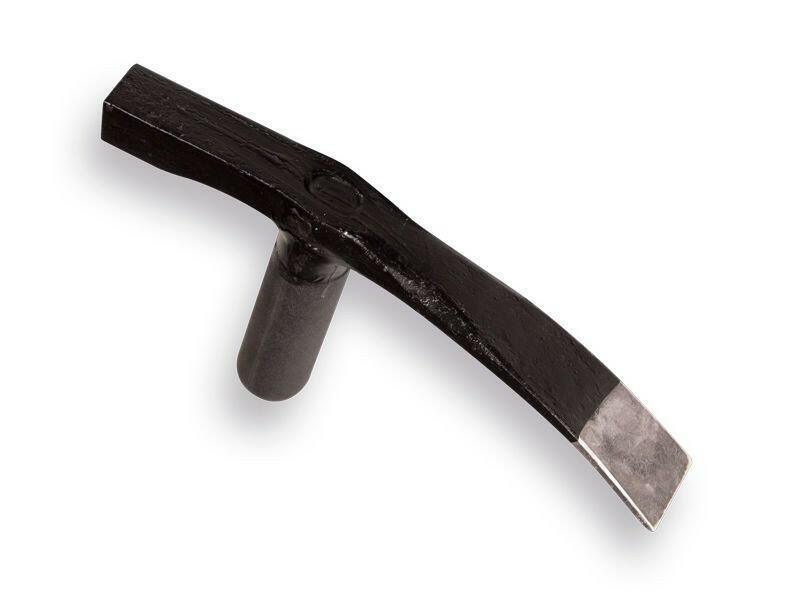 Marteau de paveur DeWit avec manche en fibre de verre - 4 cm