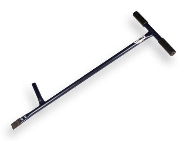 DeWit Barre d’alignement avec lame - 100 cm