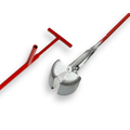 EasyGrab Pelle à puits 15 cm - modèle carré, manche 150 cm