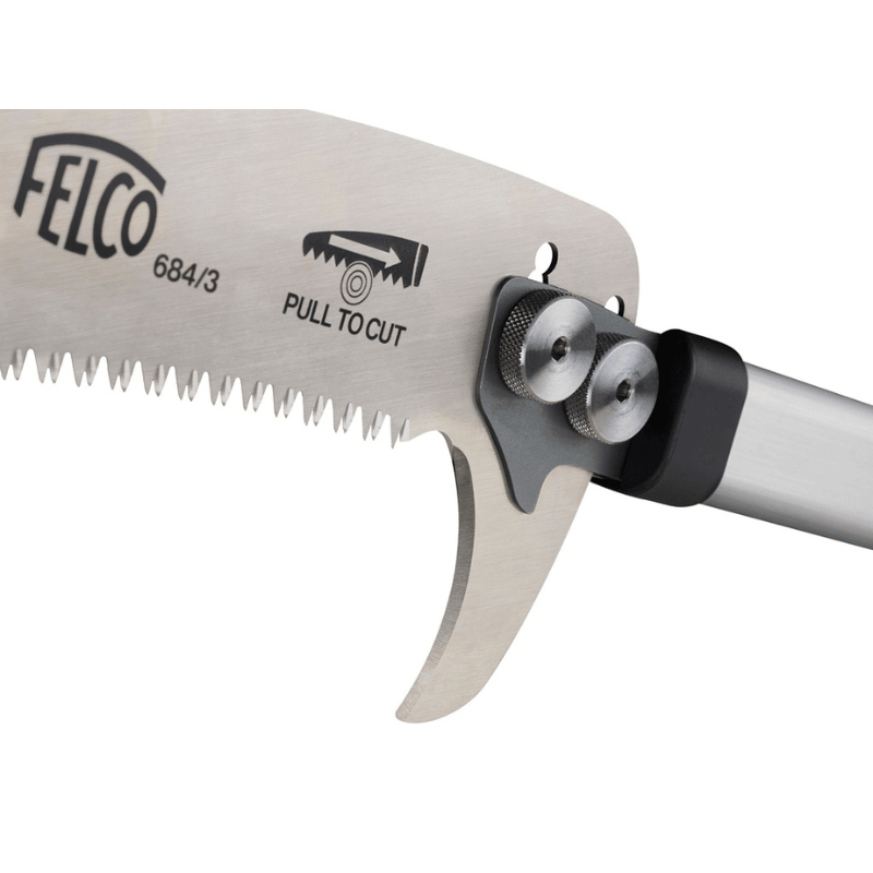 FELCO 684 scie d'élagage sur perche avec lame FELCO 630/3 supplémentaire