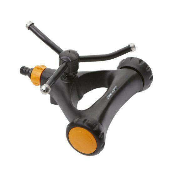 Fiskars Asperseur circulaire en métal sur roues