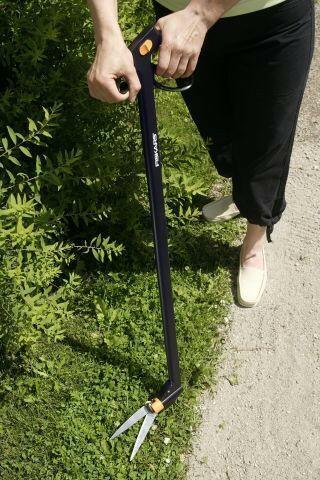 Fiskars Cisaille à gazon sur manche GS46