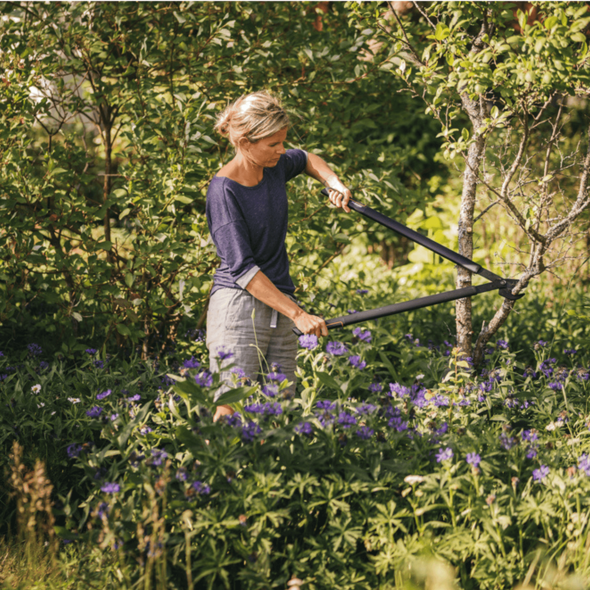 Fiskars SingleStep Coupe-branches Bypass - 50 cm L28