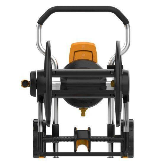 Fiskars Dévidoir de tuyau XL manuel avec roues - sans tuyau
