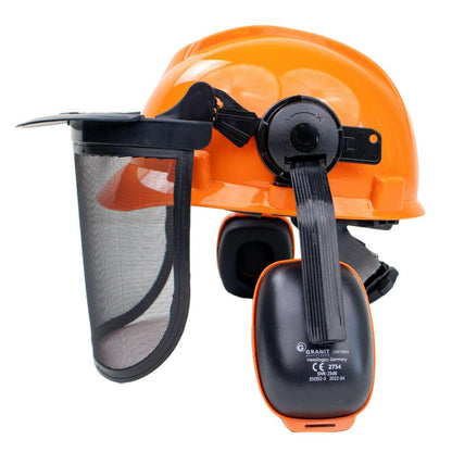 Ensemble casque forestier combiné Granit