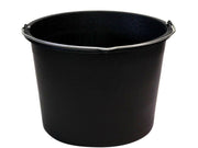 Gripline Seau de chantier Noir - 12 Litres