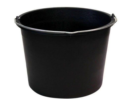 Gripline Seau de chantier Noir - 12 Litres