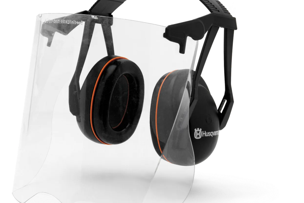 Husqvarna Protection auditive avec visière Gardener – casque antibruit