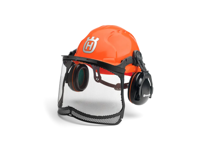 Husqvarna Forest Helmet, Classic - casque forestier avec protection auditive et visière