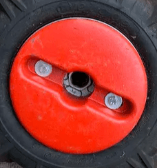 Masses de roues Honda pour motoculteur F 560 avec charrue