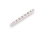 Hultafors Mètre pliant 2 m en fibre de verre – blanc