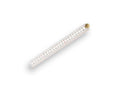 Hultafors Mètre pliant en fibre de verre blanc - 1 m