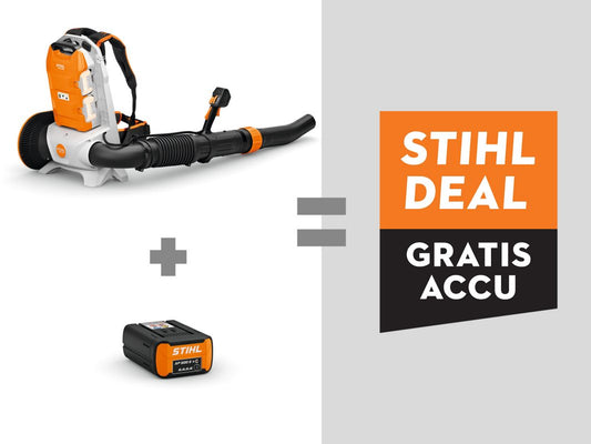PRÉCOMMANDE STIHL BGA 300 Souffleur à dos à batterie avec adaptateur ADA 1000 - Batterie offerte