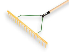 Jost Râteau à foin plastique 16 dents - manche 160 cm