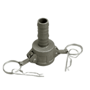 Raccord Camlock - partie femelle avec embout cannelé - 1" - 25 mm