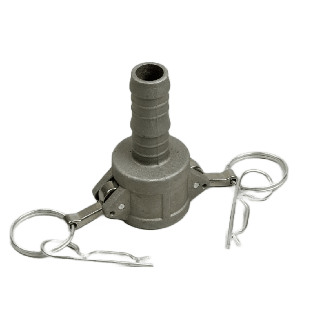 Raccord Camlock - partie mâle avec embout cannelé - 4" - 100 mm