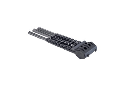 Kwern Brosses de désherbage en acier - 4 pièces