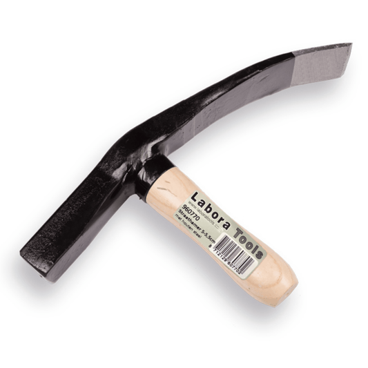 Labora Marteau de paveur avec manche en bois - 5 cm