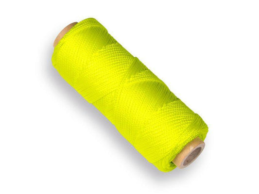 Labora Cordeau d’implantation en nylon jaune fluo - 50 m