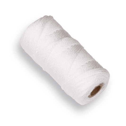 Labora Cordeau de traçage en nylon blanc - 50 mètres