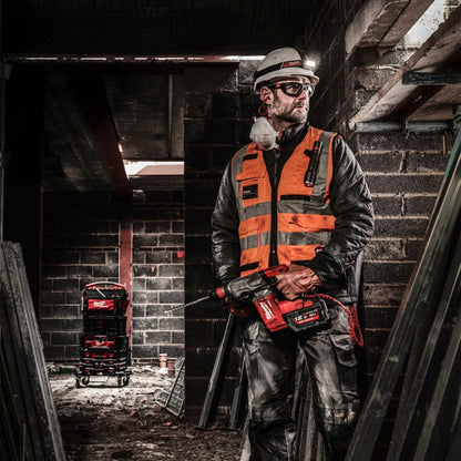 Gilet de sécurité haute visibilité Milwaukee Premium - Orange