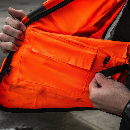 Gilet de sécurité haute visibilité Milwaukee Premium - Orange