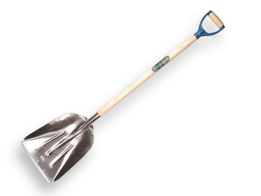 Offner Pelle à grains en aluminium - manche 95 cm