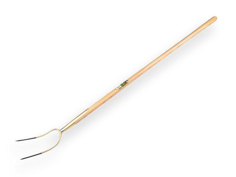 Offner Fourche à foin 2 dents en frêne avec manche